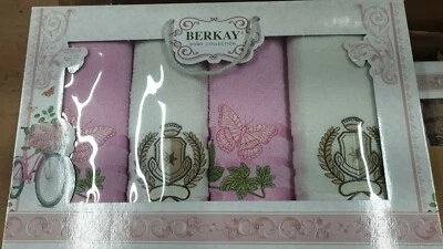 £13.49 • Buy Turkish Bath, Hand & Kitchen Towel Box Set/ XMAS/B'Day/Wedding Gift SET Cotton