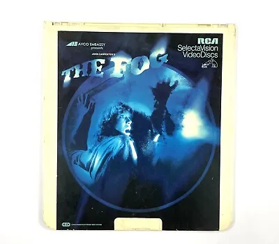 John Carpenter's The Fog Movie CED Movie Film Video Disc 1982 Horror Classic 🌫️ • $29.99