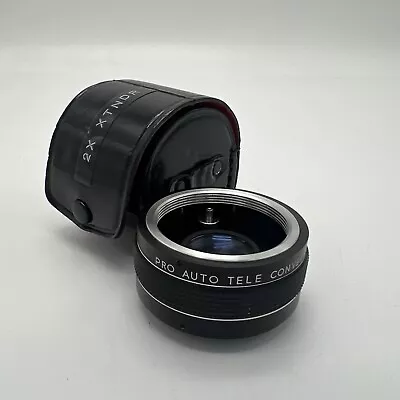 PRO Auto 2X Tele Converter Lens With Case • $6.75