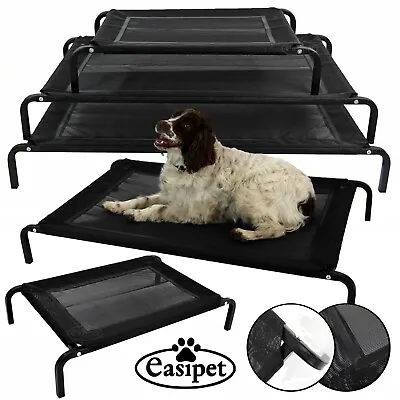 £23.99 • Buy Elevated Dog Bed Pet Cat Mesh Camping Cot Indoor Outdoor Waterproof Easipet  