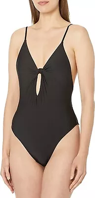 Volcom BLACK Simply Seamless One Piece Swimsuit US Large • $28.88