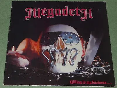 MEGADETH Killing Is My Business... And Business Is Good! 86 UK Repres MFN 46 EX • £105.30