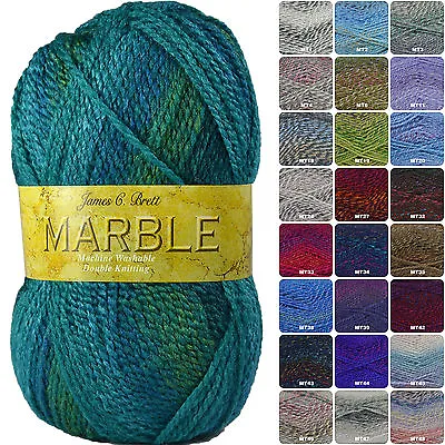 James C Brett Marble DK Knitting Yarn 100gm • £2.24