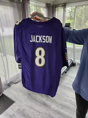 Baltimore Ravens Lamar Jackson Nike Jersey Men’s XL • $40