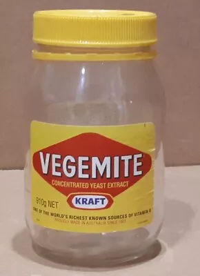 Vintage Kraft Vegemite 910g Jar Proudly Made In Australia Since 1923 • $24.99