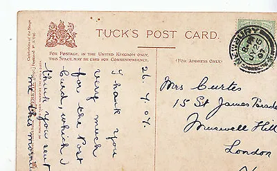 Genealogy Postcard - Family History - Curtes - Muswell Hill - London N   U2927 • £3.99