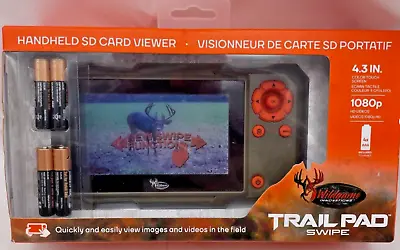 Wildgame Innovations Trail Pad Swipe 4.3in Handheld SD Card Viewer (WGIVW0011) • $38.99