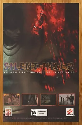 2001 Silent Hill 2 PC PS2 Playstation 2 Vintage Print Ad/Poster Horror Game Art • $19.49