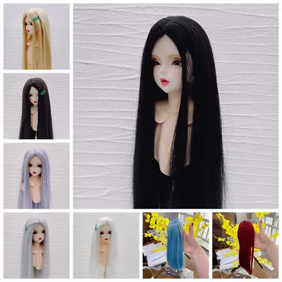 BJD Doll's Wig Onl 8-9  1/3 7-8  1/4 6-7  1/6  Hair Straight For YOSD SD MSD MDD • $17.99