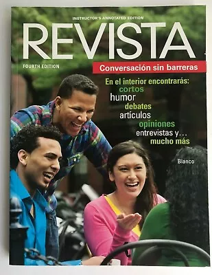 Revista 4th 9781618570765 - Instructor's Edition INCLUDING ANSWERS - LN • $29.90