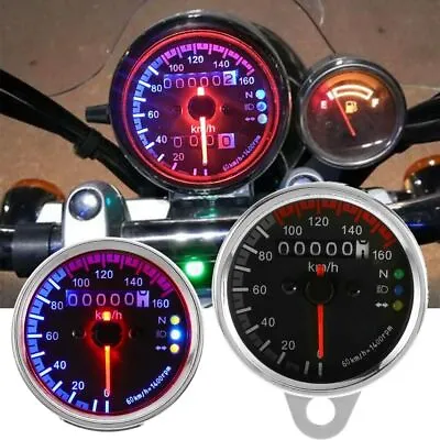 Motorcycle Backlit Dual LED Speedometer For Yamaha V-Star 1100 Custom Silverado • $23.99