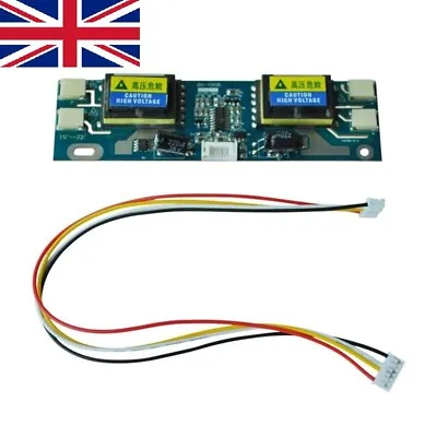 £7.69 • Buy Universal CCFL Inverter LCD Laptop Monitor 4 Lamp 10-29V&15'-22' Widesc R7K2