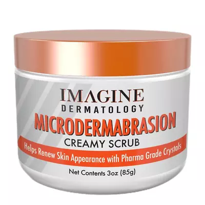 Microdermabrasion Crystals Pharma Grade Creamy Scrub Renews Dull Skin 3 Oz 85 G • $9.97