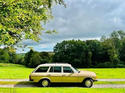 1984 Mercedes-Benz 240t W123 Estate Auto Petrol Hörgerät Beige 131k Miles • £16500