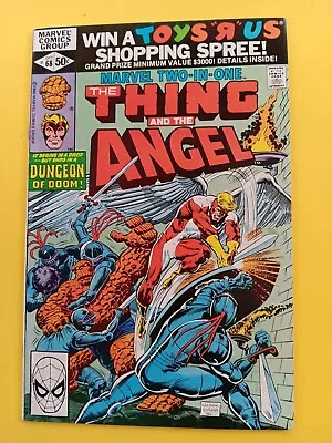 MARVEL TWO-IN-ONE Vol. 1 No. 68 (Marvel Oct. 1980) THING & THE ANGEL 8.0 NICE!! • $3.75