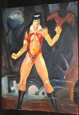 Vampirella Full Figure Painted Art By Unknown • $75