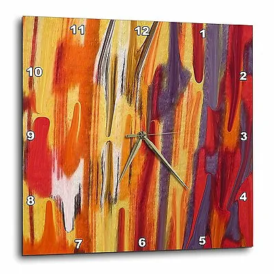 3dRose Dpp_31078_3 Melting Fires Wall Clock 15 By 15 • $52