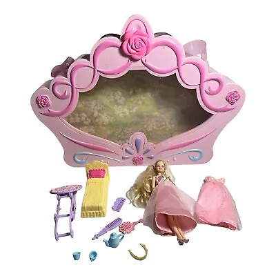 Mattel 2005 Barbie Mini Kingdom Princess Clara And Crown Carrying Case • $29.99