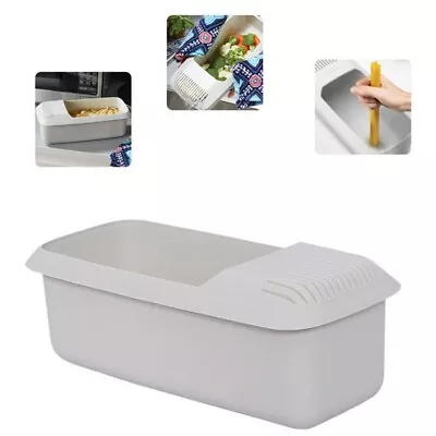 White Microwave Pasta Cooker PP Cooking Box Useful Noodle Box  Pasta • £10.52