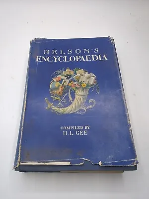 £3.21 • Buy Nelsons Encyclopaedia H L Gee 1951 1st Edition Illustrated Hardback 