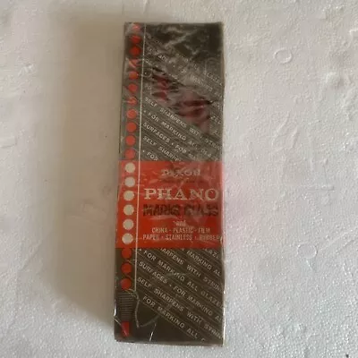 VINTAGE PENCILS Dixon PHANO Red 71 Paper Wrapped Box Of 12 • $15