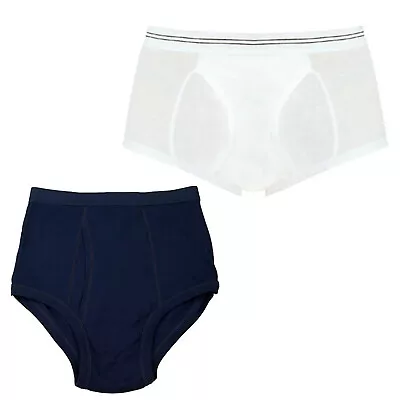 Holeproof Bell's Double Seated Seat Interlock Mens Cotton Brief Undies Underwear • $19.95