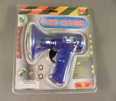 Tech-Gear 4-in-1 Megaphone W/ Voice Changer Kids Toy-vintage NOS • $6.99