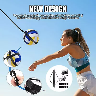 1 Set Volleyball Practice Trainer Professional Multipurpose Volleyball Serve • $15.35