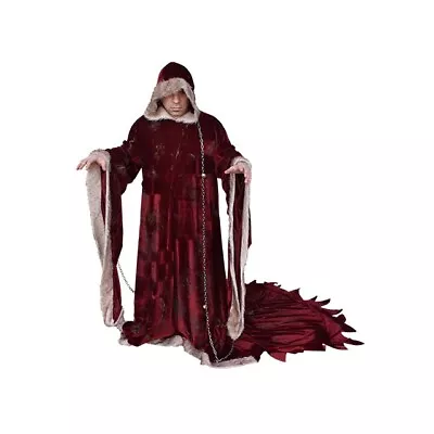 Krampus Hooded Robe Christmas And Halloween Adult Costume ONE SIZE Demon • $128.88