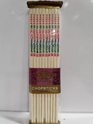 Chopsticks Plastic Simple And Durable Dishwasher Safe 10 Pairs • $17.90