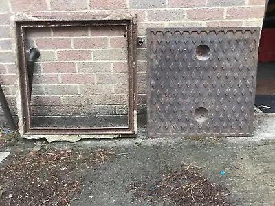£60 • Buy Cast Iron Vintage Manhole Cover And Frame