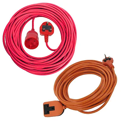 10M Mains Power Cable UK Plug For QUALCAST Lawnmower Trimmer + Extension Lead • £35.79