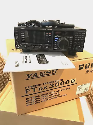 Yaesu FTDX 3000D HF Transceiver Amateur Ham Radio (LN CONDITION)   (PRISTINE) • $895