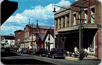 Virginia City NV-Nevada  Mining Camp Storey County Old Cars  Vintage Postcard • $5.35