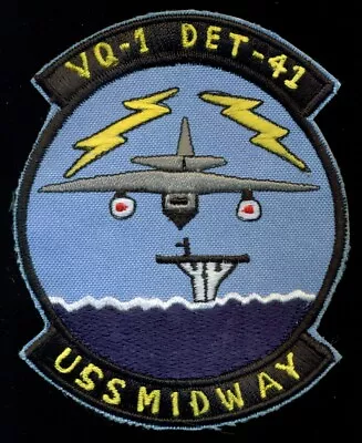 USN VQ-1 DET-41 USS Midway Patch N-29 • $15