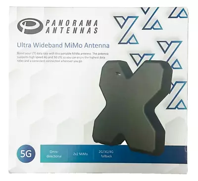 Panorama Antennas Ultra Wideband MiMo Antenna 2G/3G/4G/5G 1041690 Charter M Band • $22.99