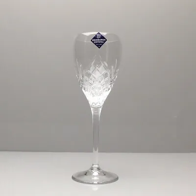 Edinburgh Crystal EDIN32 Wine Glass Glasses Goblet 8 3/4 22 Cm Tall 1st Quality • £28.99