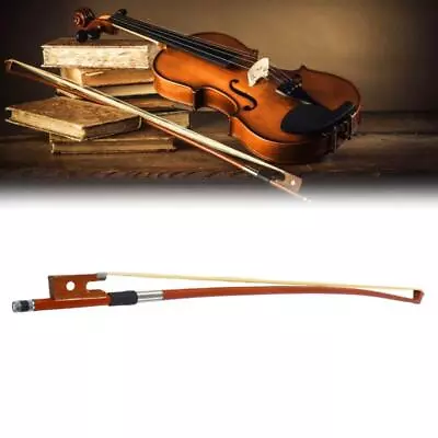 Durable Octagonal Stick Violin Bow With Horse Hair For Fiddle 1/2 Size • $9.82