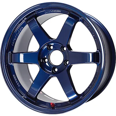 18x9.5 Blue Wheel Volk TE37SL 5x4.5 40 • $541.80