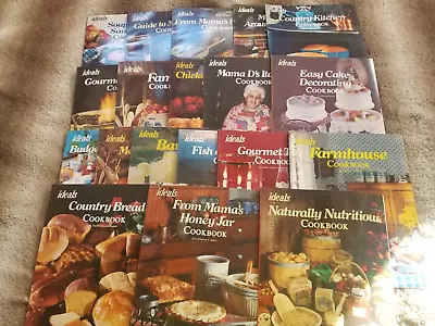 Vintage IDEALS Cookbook Magazines  Lot Of 19  Very Good Condition • $50