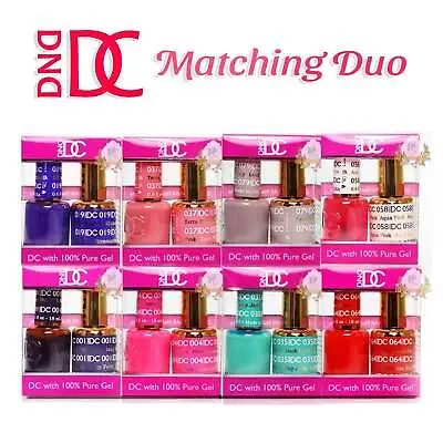 DND DC Soak Off Gel Polish Duo #320 - #2543 LED/UV New - Pick Any Color • $10.99