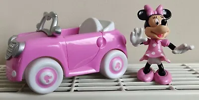 Disney Minnie Mouse Pink Car  Mickey Mouse Clubhouse Pull Back Car • £9.99