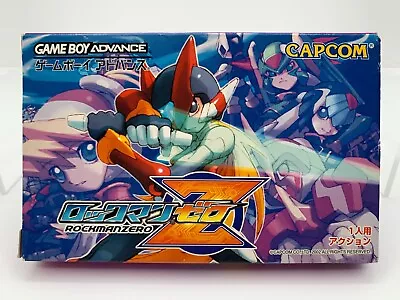 ROCKMAN ZERO Japan Mega Man Zero Game Boy Advance GBA With Box & Manual GBA0135 • $44.99