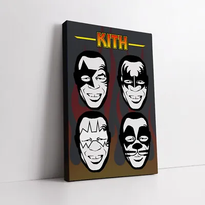KITH! Mike Tyson Kiss Parody Art Poster/canvas Because Why Not? • $19