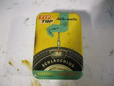 £72.18 • Buy Full And Complete Can Box Original 1950s TIP TOP Tire Repair Kit
