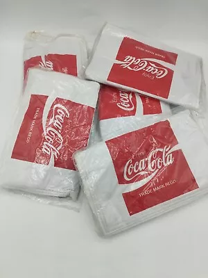 Coca Cola Vintage Cooler Bag  White 6 Cans NEW Deadstock Bundle Job Lot X5 • £35