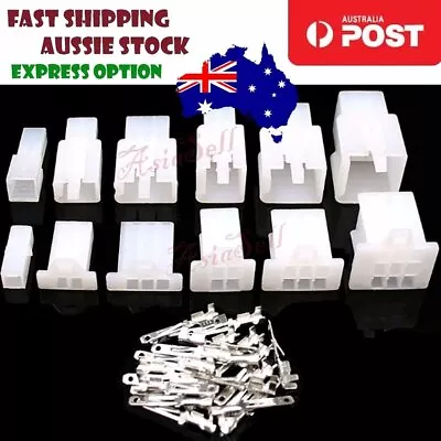 10 Sets 2.8mm 2/3/4/6/9 Pin Automotive 2.8 Connector Male Female Cable Terminal • $10.07