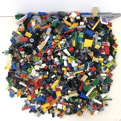 Lego Building Bricks 800g Bulk Lot Mixed Bundle Wheels Plants Assorted Pieces • $30.80