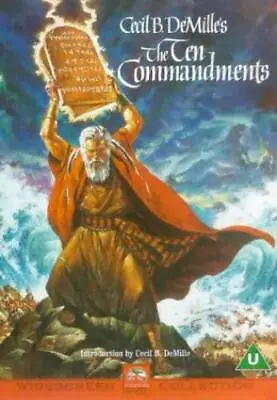 The Ten Commandments DVD (2001) Charlton Heston DeMille (DIR) Cert U • £3