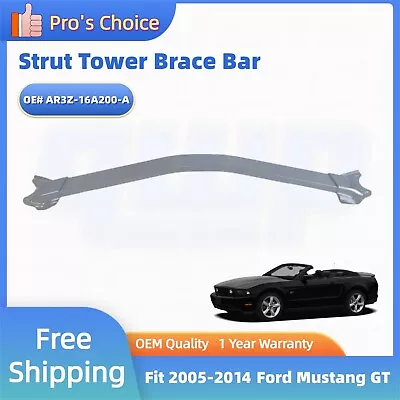 AR3Z-16A200-A Performance Strut Tower Brace Bar For 2005 2006-2014 Ford Mustang  • $176.39